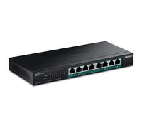 Trendnet TPE-BG380 commutateur réseau Non-géré 2.5G Ethernet (100/1000/2500) Connexion Ethernet, supportant l'alimentation via ce port (PoE) Noir