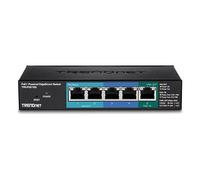 Trendnet TPE-P521ES commutateur réseau Géré Gigabit Ethernet (10/100/1000) Connexion Ethernet, supportant l'alimentation via ce port (PoE) Noir