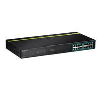 TrendNet TPE-TG160G TRENDnet Switch 16 Port Gbit L2 PoE+ 250W Metall