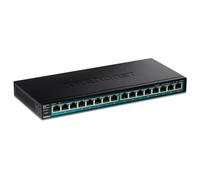 TRENDnet Switch TPE-TG161H PoE+ Gigabit 16 ports – 120 W, montable sur rack