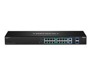 TRENDnet TPE TG182F - commutateur - 18 ports - Montable sur rack - Conformité TAA