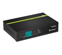 Trendnet TPE-TG44G : Commutateur non-géré 8 ports RJ-45 10/100/1000 Mbps, PoE (4 ports), PoE+ (2 ports), capacité 16 Gbit/s, MAC 1000 entrées, IEEE 802.3az