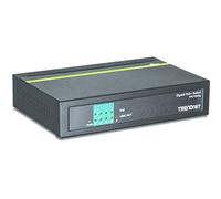 TRENDnet TPE-TG50G Switch 5 Ports Gigabit Poe+, Noir