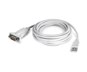 TRENDnet, TU-S910, Adaptateur USB vers série, 3 m (10 Pieds), convertisseur série USB vers RS-232, Compatible Windows et Mac, Blanc