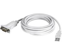 TRENDnet, TU-S910, Adaptateur USB vers série, 3 m (10 Pieds), convertisseur série USB vers RS-232, Compatible Windows et Mac, Blanc