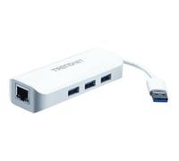 TRENDnet TU3-ETGH3 - Adaptateur réseau - USB 3.0 - Gigabit Ethernet + USB 3.0 x 3 G