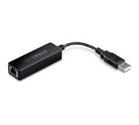 TRENDnet USB 2.0 to 10/100 Fast Ethernet LAN Wired Network Adapter for MacBook,