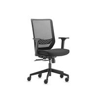 TREND OFFICE chaise de bureau pivotante accoudoirs en maille, réglables en largeur et en hauteur (9103483045)