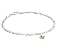 trendor Bracelet enfant avec trèfle vert, argent sterling 925,
