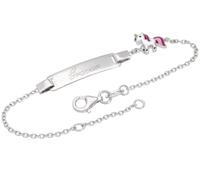 trendor Bracelet licorne gravé pour enfant, argent sterling 925