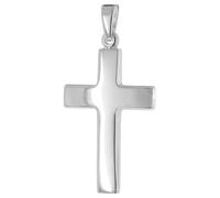 trendor Pendentif croix pour homme, argent sterling 925, plaqué rhodium
