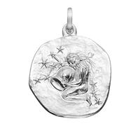 trendor Pendentif signe du zodiaque Verseau, argent sterling 925,