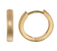 trendor Petites boucles d'oreilles créoles, argent sterling 925, plaqué or | Bijoux élégants pour femmes, hommes et enfants, paire de boucles d'oreilles en argent sterling plaqué or,