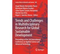 Trends and Challenges in Multidisciplinary Research for Global Sustainable Development: Proceedings of the 3rd International Conference on Applied Science and Advanced Technology