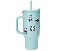 Trends By Depesche 0414142 Gourde Utilisation Quotidienne 470 Ml Silicone, Polypropylène (Pp), Acier Inoxydable Bleu Clair