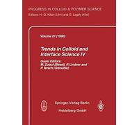 Trends In Colloid And Interface Science Iv