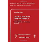Trends In Colloid And Interface Science V