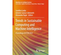 Trends in Sustainable Computing and Machine Intelligence: Proceedings of Ictsm 2023