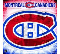 Trends International 2017 Wall Calendar, September 2016 - December 2017, 11.5" x 11.5", NHL Montreal Canadiens