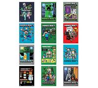 Trends International Poster mural en forme de livre Minecraft, 21,6 x 27,9 cm, sans cadre