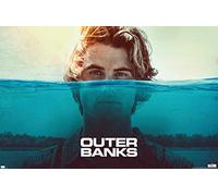 Trends International Poster mural Netflix Outer Banks-Water - 56,8 x 86,4 cm - Version sans cadre