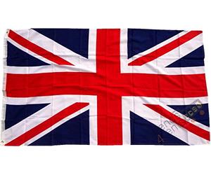 trends4cents Drapeau Union Jack 250 x 150 cm résistant aux déchirures 100 g/m2 - Très Robuste - Œillets en Laiton Ultra Solides