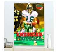 Trendsport American Football (hochwertiger Premium Wandkalender 2026 DIN A2 hoch), Kunstdruck in Hochglanz: Aktionsreiche Szenen aus der Welt des American Football