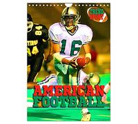 Trendsport American Football (Wandkalender 2026 DIN A4 hoch), CALVENDO Monatskalender: Aktionsreiche Szenen aus der Welt des American Football