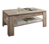 trendteam smart living 1100-112-88 Table Basse Mélaminé Chêne Sablés LxLxH 110x65x47 cm, mélaminé, Marron