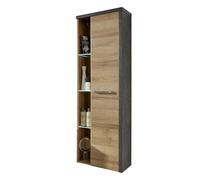 trendteam smart living Armoire de Toilette avec Espace de Rangement, Bois Dense, Miel de chêne de Baie, 48 x 160 x 169 cm