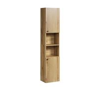PureBliss Armoire haute pour salle de bain - Chêne décor - ebuy24