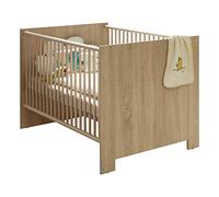 trendteam smart living - lit bébé - Chambre de bébé - Olivia - Dimensions d'assemblage (LxHxP) 144 x 83 x 78 cm - Couleur chêne Clair - 155362045