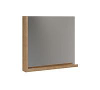 trendteam smart living - Miroir Mural pour Armoire - Synnax - Dimensions de Construction (L x H x P) 80 x 72 x 12 cm - Couleur Anthracite avec chêne Coast Evoke - 213445251
