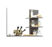 trendteam smart living - Miroir Mural - Salle de Bain - Indy - Dimensions de Montage (LxHxP) 72 x 57 x 20 cm - Couleur Matera - 125940163