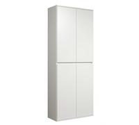 trendteam Smart Living multifonctionnelle Polyvalente-Armoire-Nevada d'assemblage (LxHxP) Couleur blanche-213215501, Bois d'ingénierie, Weiss, Dimensions (L x H x P) 74 x 191 x 34 cm
