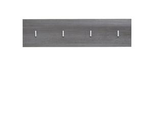 trendteam smart living - Panneau de Garde-Robe - Armoire - Ligne - Dimensions d'assemblage (LxHxP) 80 x 21 x 2 cm - Couleur Sardegna Argent fumé - 189844621