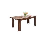 trendteam smart living - Table à Manger, Table de Cuisine - Salle à Manger - Universel - Taille de Montage (LxHxP) 160 x 77 x 90 cm - Couleur Vieux Bois - 110016224