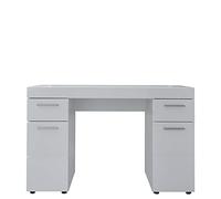 trendteam Smart Living Table de Bureau Amanda pour Chambre d'enfant Blanc 120 x 76 x 41 cm