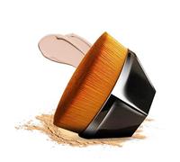 TrendTree Pinceau de maquillage professionnel pour fond de teint | Poils ultra denses pour une couverture lisse et sans traces | Étui de voyage inclus