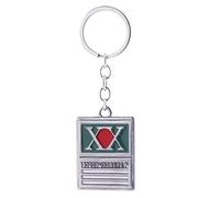 Trendy Anime Hunter X Hunter Keychain/Earrings/Necklace Carnival Halloween Gon Freecss Keychain Pendant Killua Zoldyck Cosplay Props Kurapika Earrings Decorations for Men Women