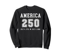 Trendy Apparel 4th of July America 250 July 4 1776-2026 Sweatshirt