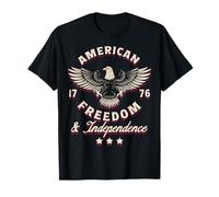 Trendy Apparel 4th of July American Freedom & Independence T-Shirt