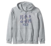 Trendy Apparel 4th of July USA America Since 1776 Bold Text Sweat à Capuche
