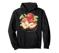 Trendy Apparel Apples Fruit Arrangement Watercolor Painting Sweat à Capuche