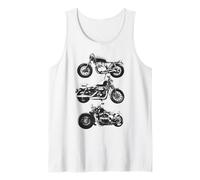 Trendy Apparel Cafe Racer Cruiser and Chopper Motorcycle Débardeur