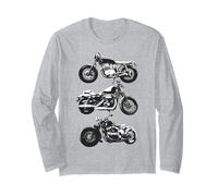 Trendy Apparel Cafe Racer Cruiser and Chopper Motorcycle Manche Longue