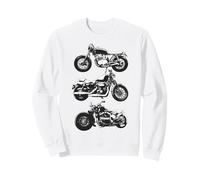 Trendy Apparel Cafe Racer Cruiser and Chopper Motorcycle Sweatshirt