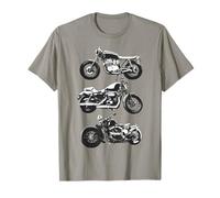 Trendy Apparel Cafe Racer Cruiser and Chopper Motorcycle T-Shirt