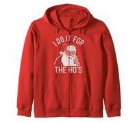 Trendy Apparel Christmas I Do It for The HO's Santa Clause Sweat à Capuche