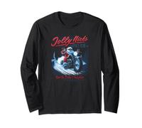 Trendy Apparel Christmas Jolly Nicks Cycle Club North Pole Manche Longue